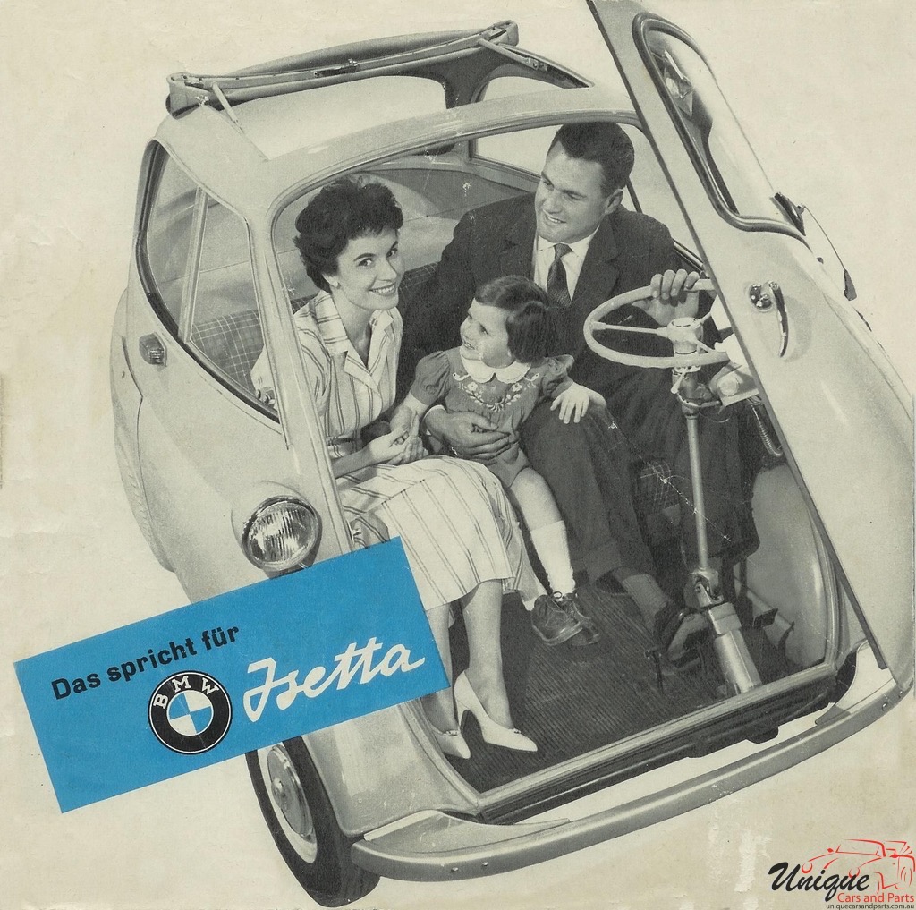 1955 BMW Iso Isetta Brochure